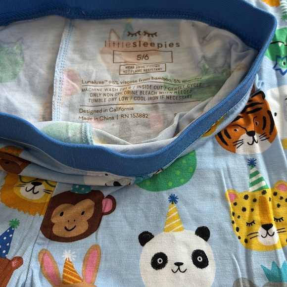 Little Sleepies Party Pals Pajamas - Picture 3 of 6